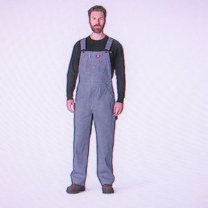 DICKIES OVERALLS SIZE 38 - 32 NEW WITHOUT TAG
